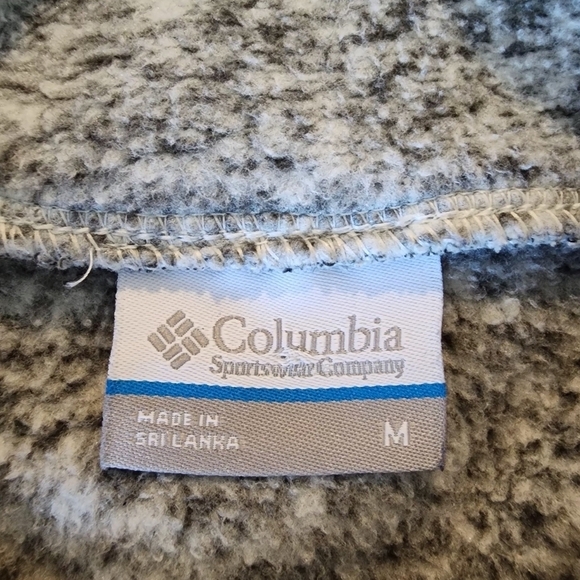 Columbia Darling Days Gray Fleece Hoodie Women's Size M. - Picture 4 of 6